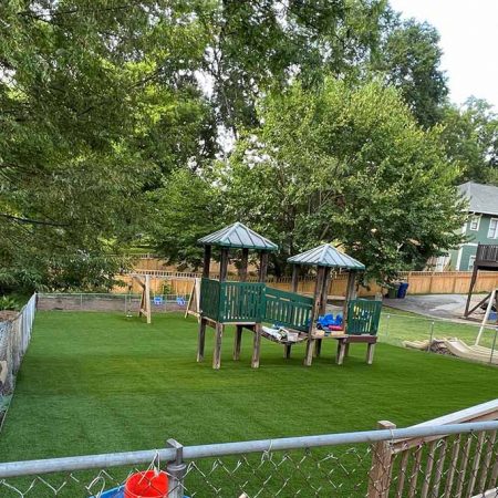 Artificial Turf installation in Stone Mountain